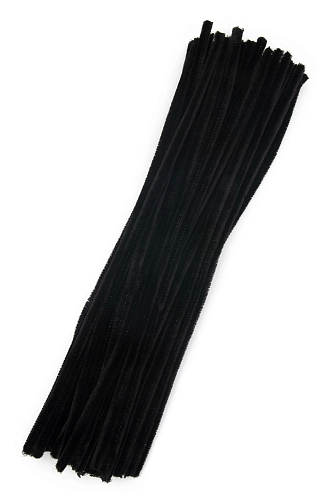 Проволока синельная Premium 100 шт (SF-8095) черный №46