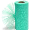 Фатин с блестками 15 см*25 ярд (SF-604) аквамариновый №18