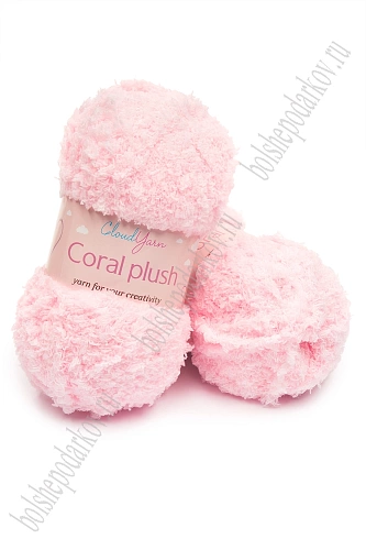 Пряжа &amp;quot;Coral plush&amp;quot; 100 гр (5 шт) SF-7843, розовый