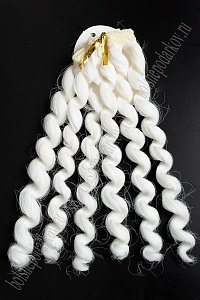 Фурнитура "Трессы для кукол Premium" 19 см; 29 гр (SF-2856) кудри №60