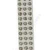 Кабошоны декоративные &amp;quot;Розочка&amp;quot; 14 мм (SF-052) серебро