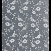 Пленка ПВХ с вышивкой &amp;quot;Цветочки&amp;quot; А4 (5 листов) SF-6056, белый №7