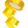 Лента атласная 2,5 см*25 ярд (SF-1357) желтый  №132