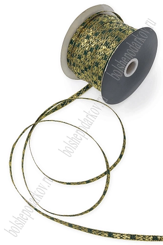 Лента декоративная 0,6 см*150 ярд (6-15-873)