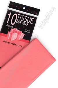 Бумага тишью 50*66 см (10 листов) SF-914, красный №1785
