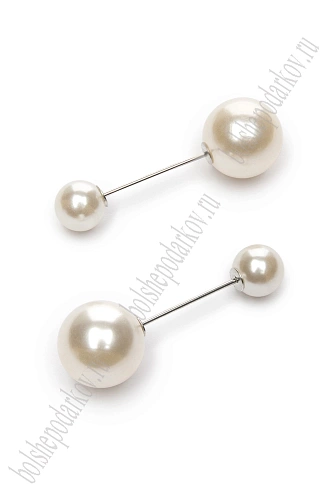 Брошь-игла 4,5 см (10 шт) SF-2127, серебро №3