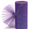 Фатин с блестками 15 см*25 ярд (SF-604) темно-фиолетовый №20