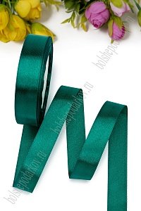 Лента атласная 2 см*25 ярд (SF-1358) темно-зеленый №126