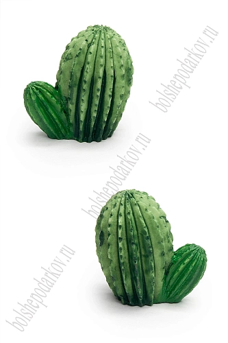 Фигурка миниатюрная &amp;quot;Кактус&amp;quot; 3*2*3,4 см (2 шт) SF-8049, №1