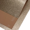 Фоамиран глиттерный 2 мм, 40*60 см Premium (10 листов) SF-3010, коричневый №7