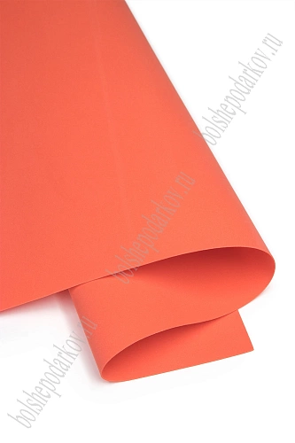 Фоамиран 1 мм, Китай 50*50 см (10 листов) SF-3431/1, коралловый