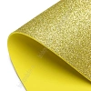 Фоамиран глиттерный 2 мм, 40*60 см Premium (10 листов) SF-3010, светлое-золото №005А