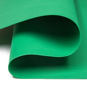 Фоамиран 1 мм, Китай 60*70 см (10 листов) SF-5822, зеленый №05