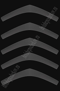 Основа для кокошника 4,5*33,5 см (5 шт)