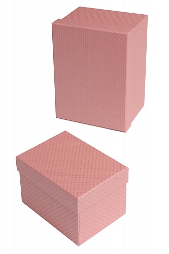 Коробки прямоугольные 10 в 1, 31*26*17 см (SF-7184) розовый