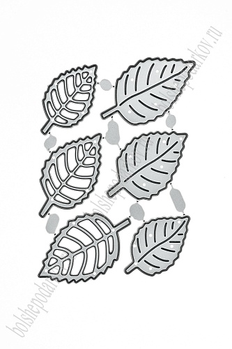 Форма для вырубки &amp;quot;Листики&amp;quot; 9,2*6,5 см (SF-7793) №49