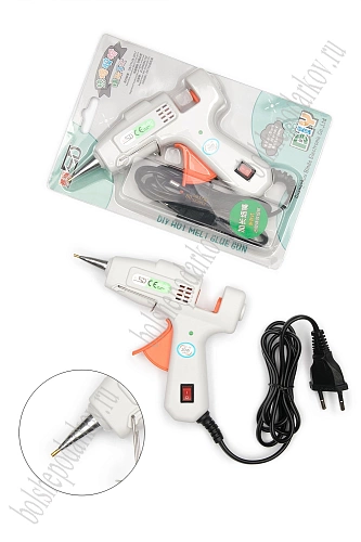 Термопистолет клеевой &amp;quot;Тонкий носик&amp;quot; 20W (SF-8092) на стержни 7 мм