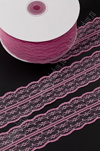 Кружево 4,5 см*50 ярд (SF-7779) розовый №26