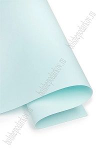 Фоамиран 1 мм, Китай 50*50 см (10 листов) SF-3431, голубой №1082