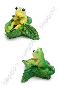 Фигурка миниатюрная &quot;Лягушка&quot; 4*4*3 см (2 шт) SF-8049