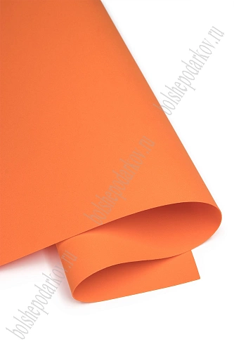 Фоамиран 1 мм, Китай 50*50 см (10 листов) SF-3431, оранжевый №1004