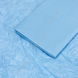 Бумага тишью 50*66 см (10 листов) SF-914, голубой №292