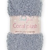 Пряжа &amp;quot;Coral plush&amp;quot; 100 гр (5 шт) SF-7843, серый