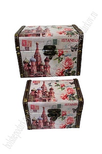 Сундук 2 в 1 "Города" (цена  за набор)