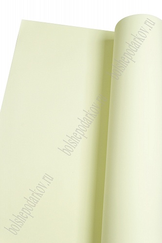 Фоамиран 1 мм, иранский 60*70 см (10 листов) светло-лимонный №107
