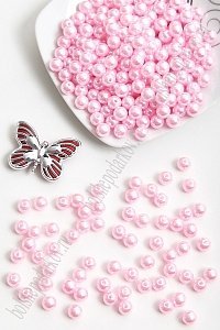 Бусинки 8 мм, 50 гр (SF-1449) светло-розовый №95