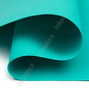 Фоамиран 1 мм, Китай 60*70 см (10 листов) SF-5822, тиффани №1055