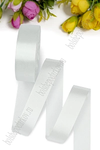 Лента атласная 2,5 см*25 ярд (SF-1357) бледно-голубой №012