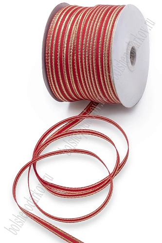 Лента декоративная 0,6 см*150 ярд (6-15-780)