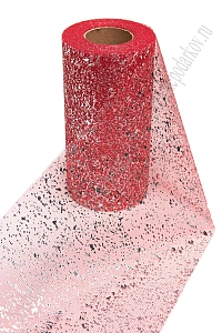 Фатин &quot;Капли&quot; 15 см*25 ярд (SF-2950) красный