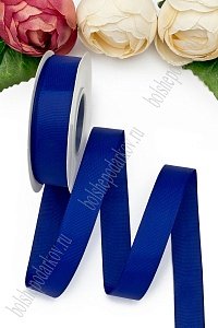 Лента репсовая 2 см*20 ярд &quot;1 сорт&quot; (SF-1723) синий №240