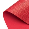 Фоамиран глиттерный А4, перламутровый 2 мм Premium (10 листов) SF-1956, красный №035С