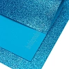 Фоамиран глиттерный А4, 2 мм Premium (10 листов) SF-1955, бирюзовый №019А