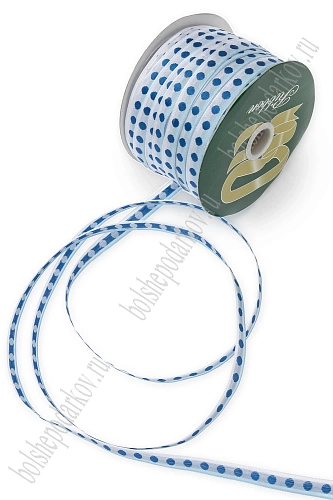 Лента декоративная 1 см*150 ярд (6-15-872)