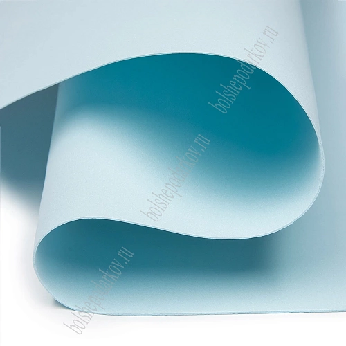 Фоамиран 1 мм, Китай 60*70 см (10 листов) SF-5822, голубой №1082