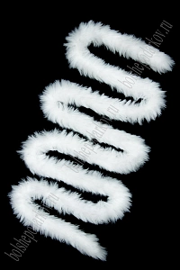 Проволока синельная меховая 1 м (SF-8094) белый №10