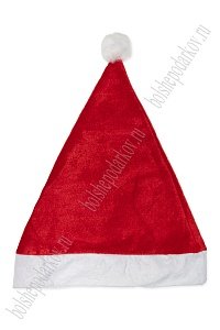 Новогодний колпак 40 см (6 шт) SF-1719, красный №5