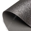 Фоамиран глиттерный 2 мм, 40*60 см Premium (10 листов) SF-3010, черное серебро №2023