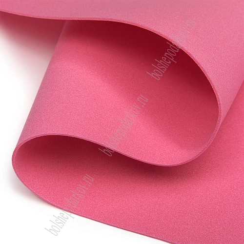 Фоамиран 1 мм, Китай 50*50 см (10 листов) SF-3431, розовый №1013