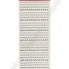 Стразы декоративные (640 шт) SF-7784, серебро №1