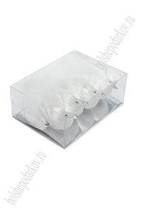 Птички декоративные с зажимом 9 см (4 шт) SF-5036, №2