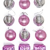 Набор новогодних шаров &amp;quot;Ассорти&amp;quot; 5 см (12 шт) SF-7334, серебро/св.-розовый