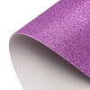 Фоамиран глиттерный самоклеющ. А4 (10 листов) SF-1957, сиреневый №019