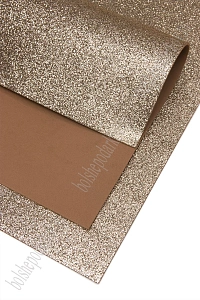 Фоамиран глиттерный А4, 2 мм Premium (10 листов) SF-1955, коричневый №017 Фоамиран глиттерный А4, 2 мм Premium (10 листов) SF-1955, коричневый №017