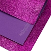 Фоамиран глиттерный А4, 2 мм Premium (10 листов) SF-1955, сиреневый №013А