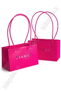 Сумка для цветов 22*13,5*10,5 см (10 шт) SF-8118, фукси